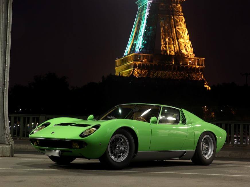 Shooting Lamborghini Miura